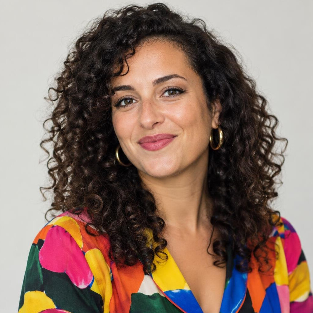 Portrait of a young woman smiling